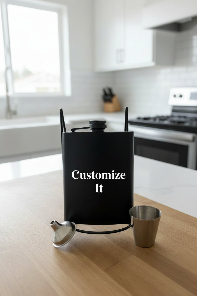 Customize It - Stainless Steel Flask