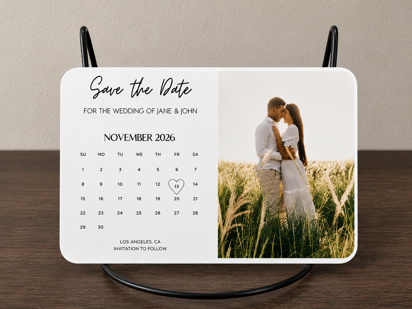 "Save the Date" Magnet - Personalized