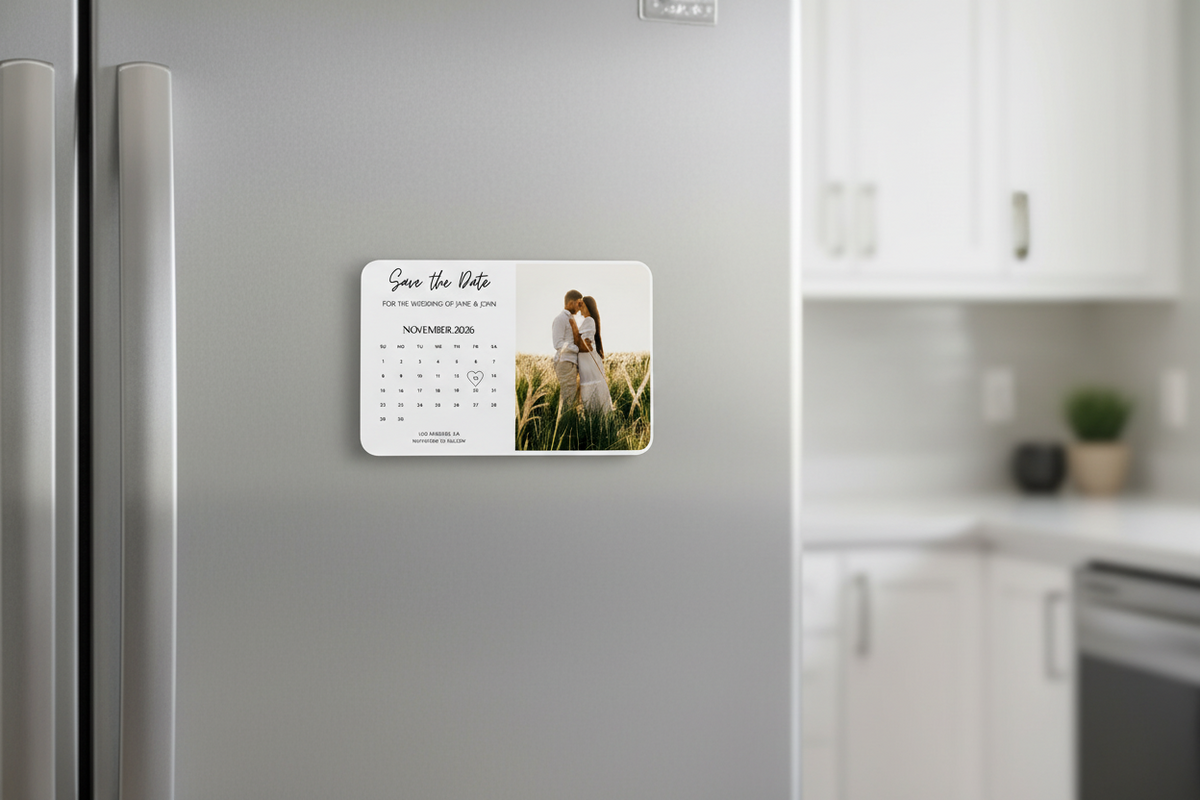 "Save the Date" Magnet - Personalized