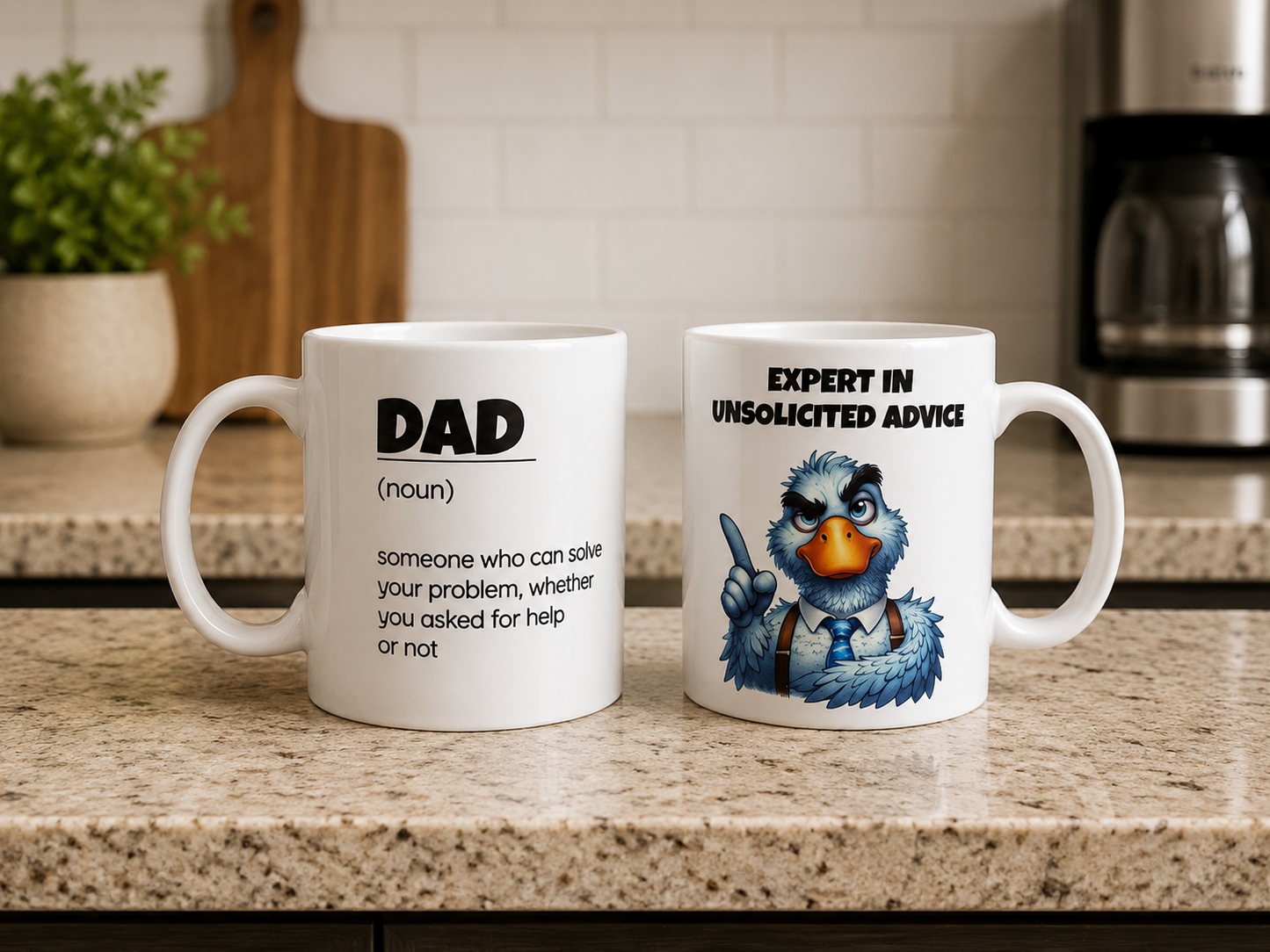 Ceramic Coffee Mug – “Expert in Unsolicited Advice"