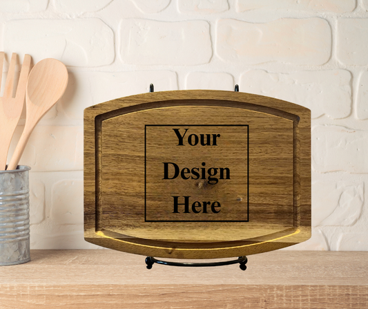 6" X 8" Engraved Wooden Cutting Board – Personalize It!