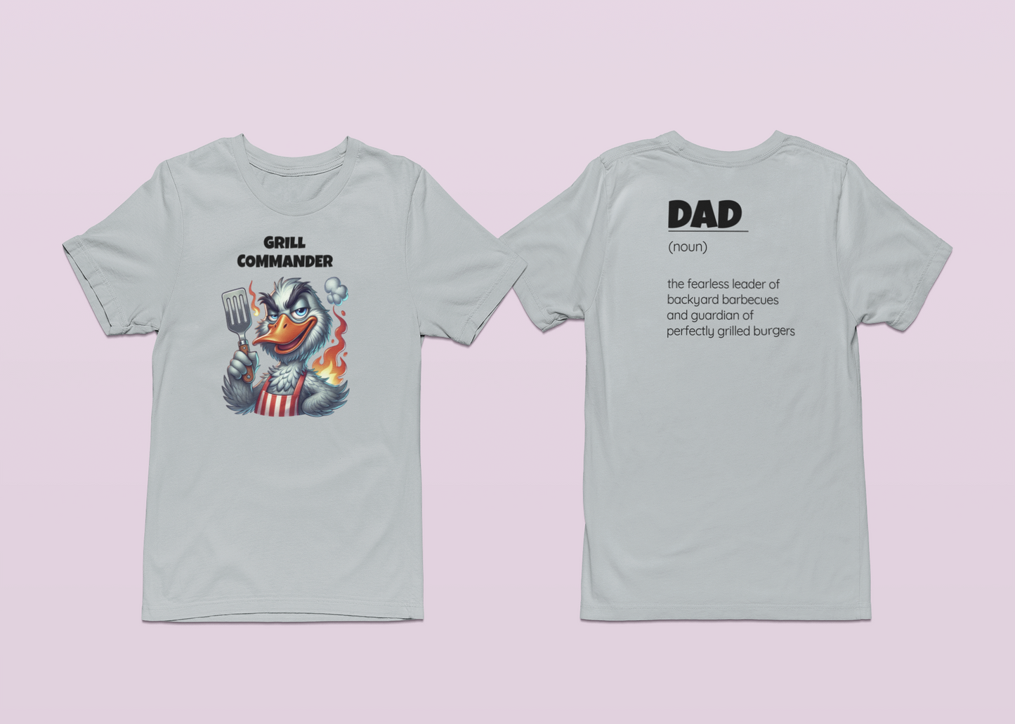 Grill Commander Dad T-Shirt