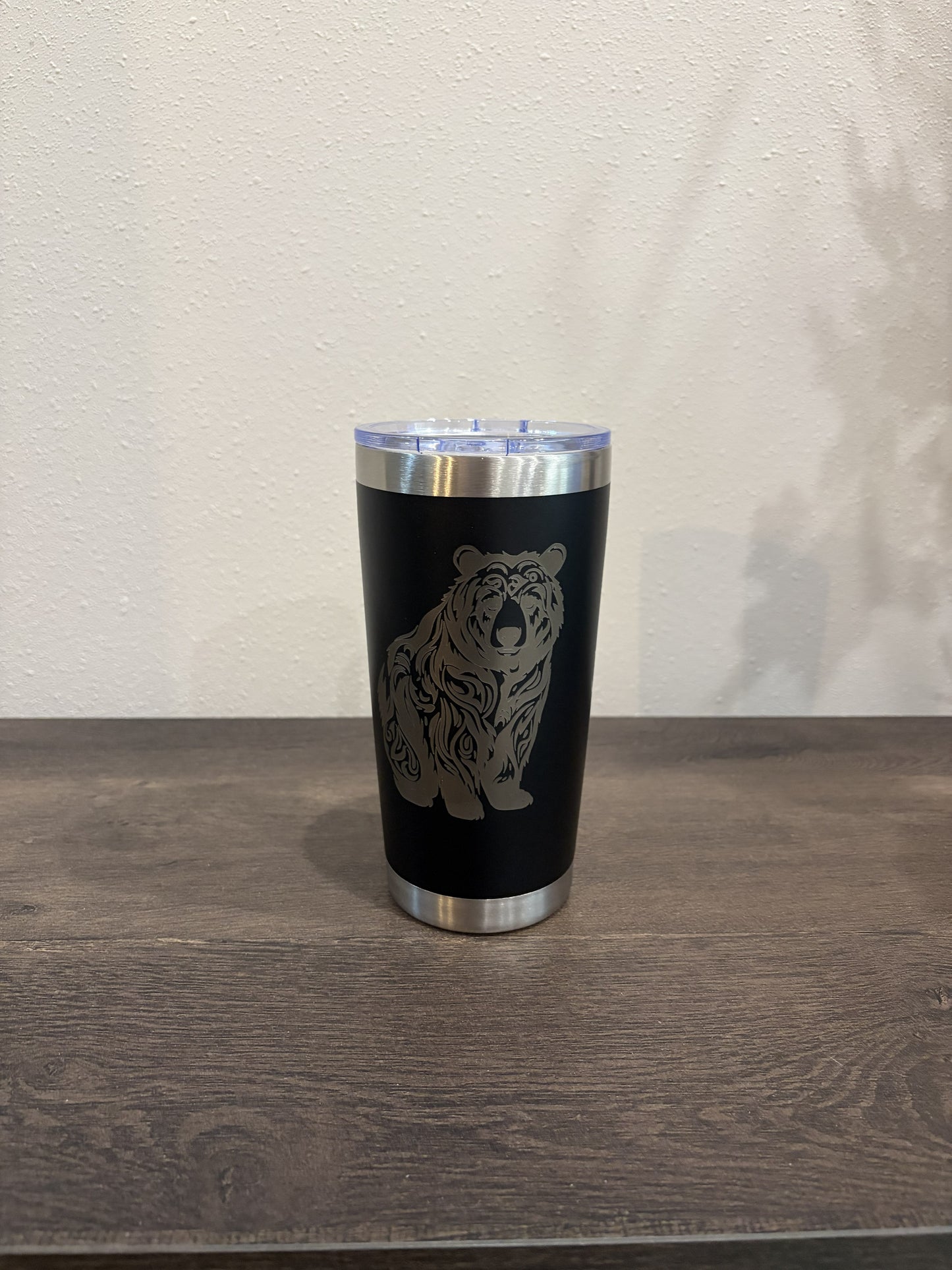 "Bear the Pain Chase the Gain" – 20oz Stainless Steel Travel Tumbler