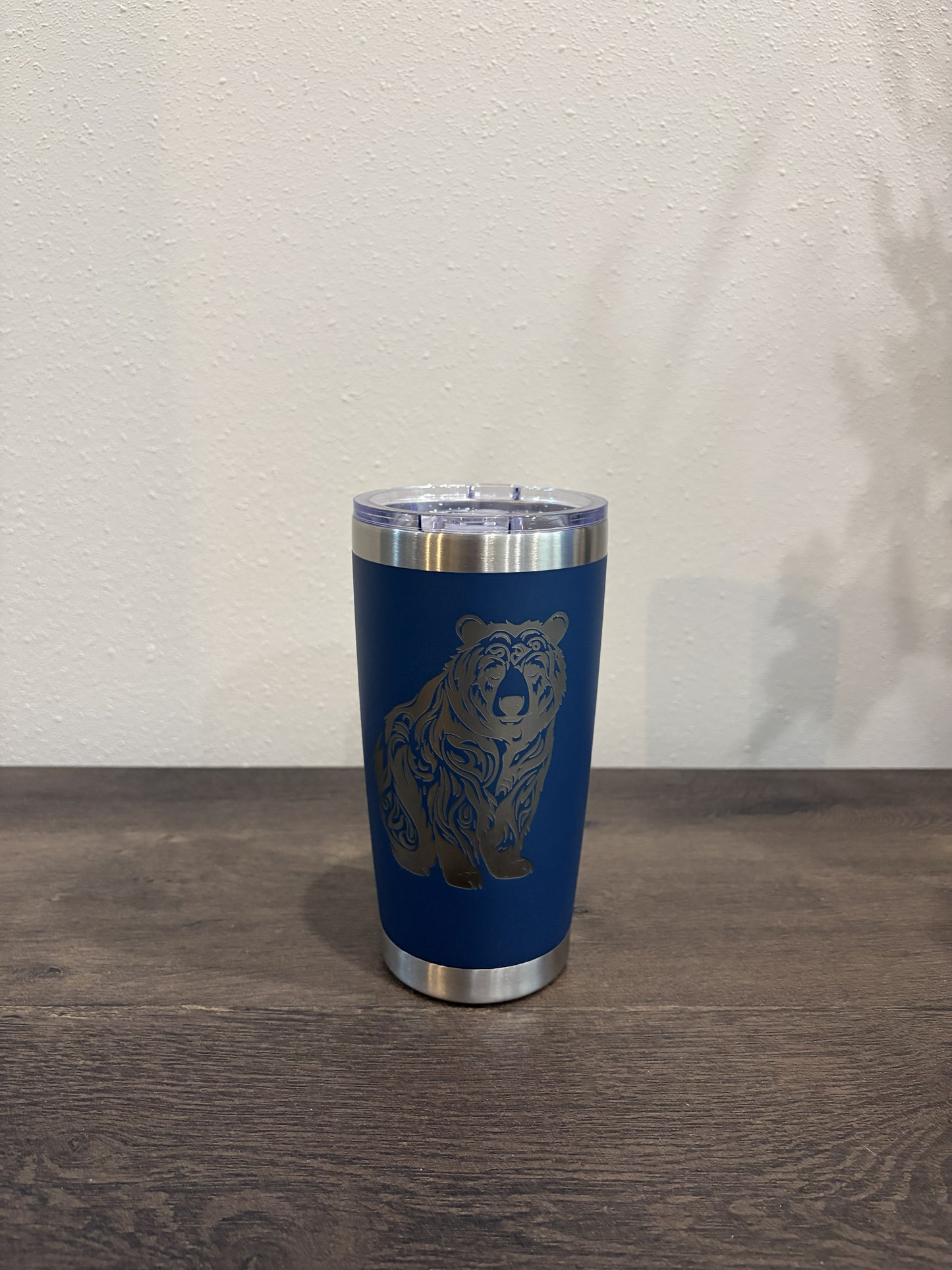 "Bear the Pain Chase the Gain" – 20oz Stainless Steel Travel Tumbler