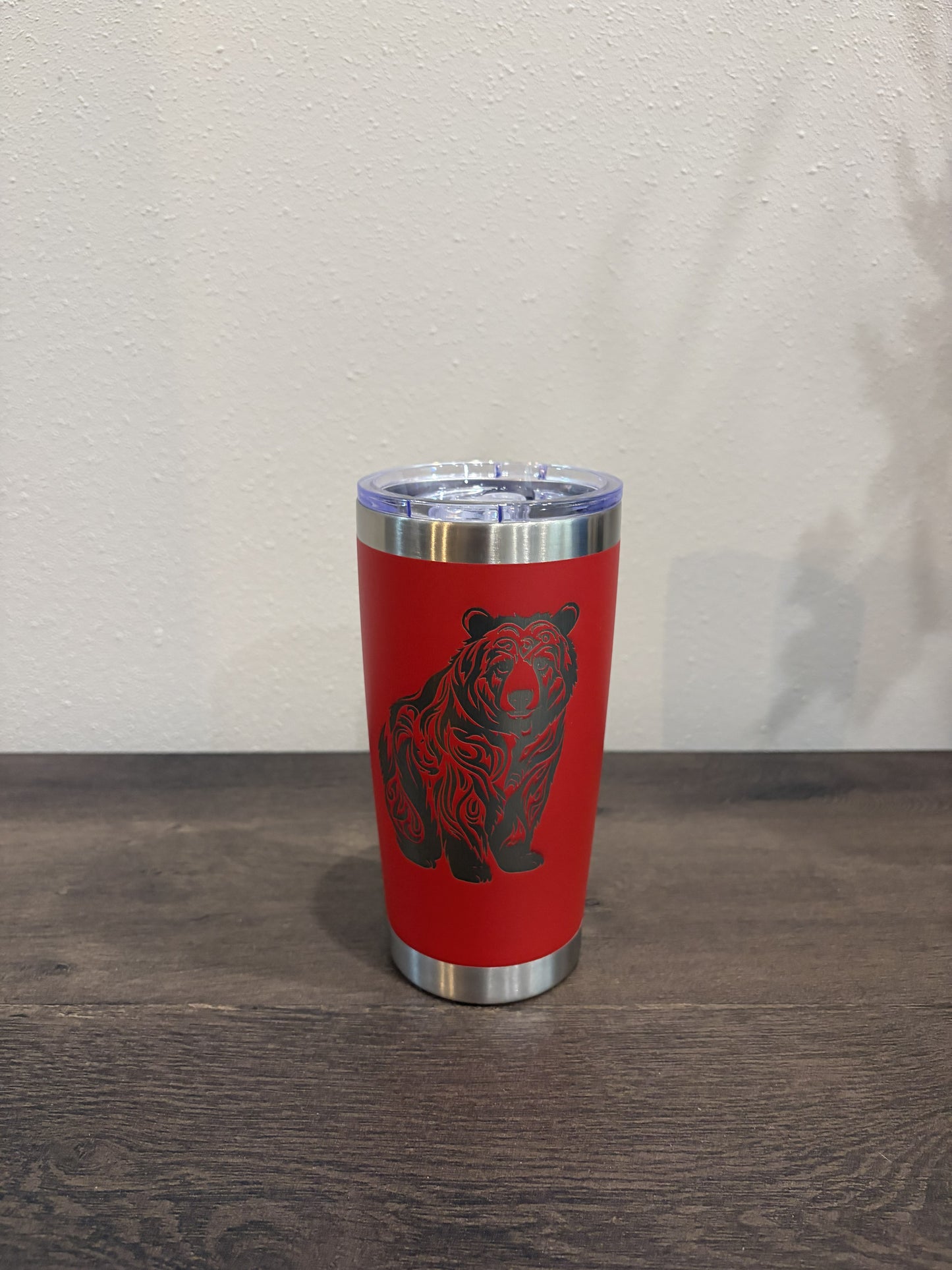 "Bear the Pain Chase the Gain" – 20oz Stainless Steel Travel Tumbler