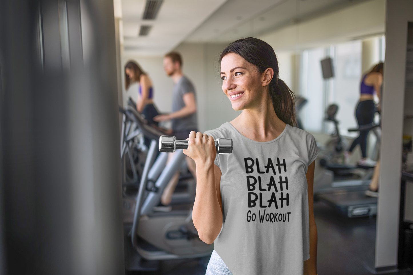T-Shirt - Blah Blah Blah Go Workout