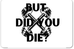 But Did You Die? 3" X 2" Refrigerator Magnet