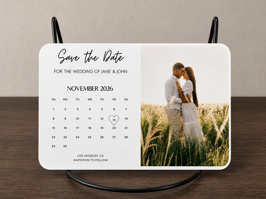 "Save the Date" Magnet - Personalized