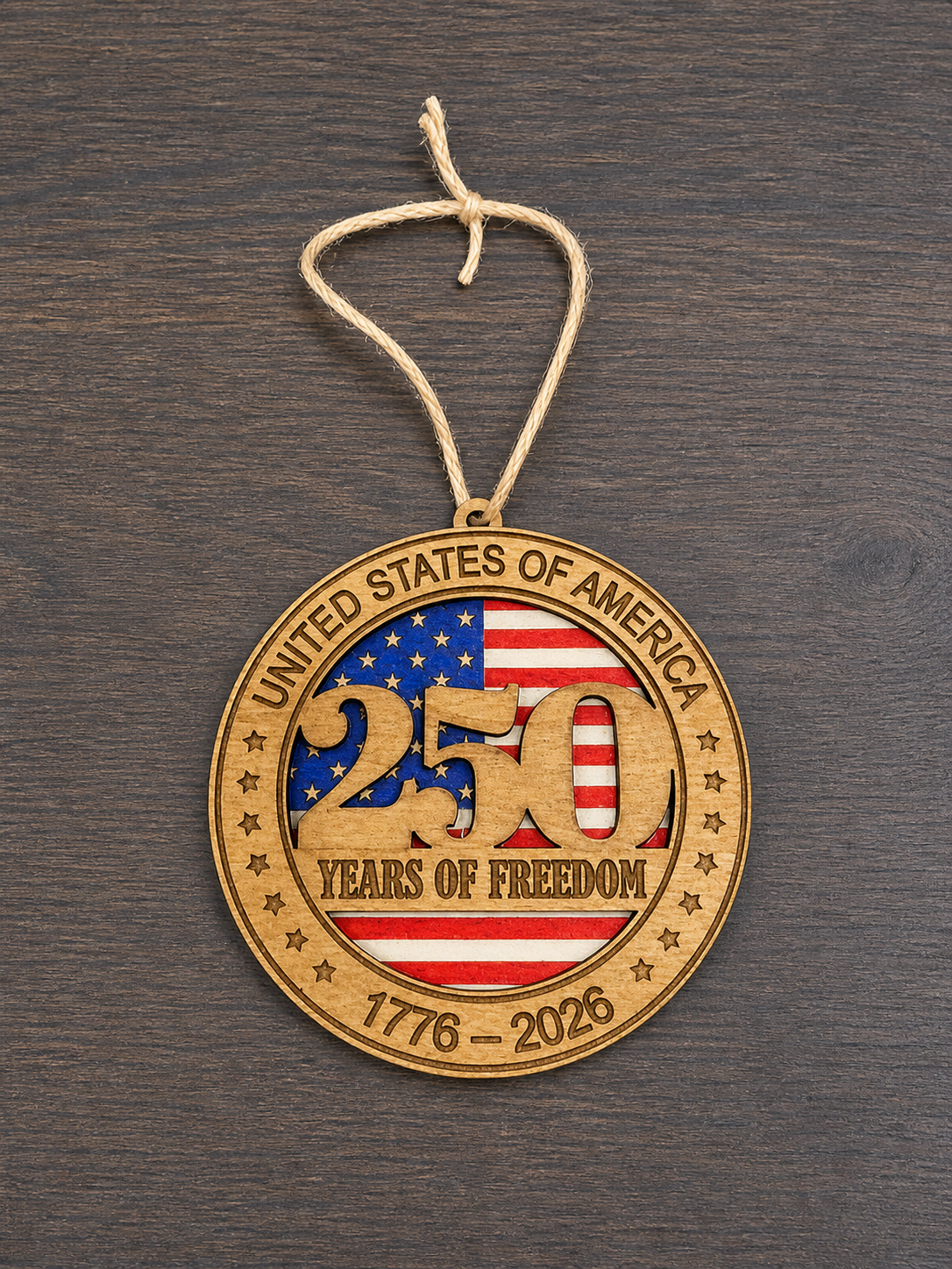 America’s 250th Anniversary Ornament - 250 Years of Freedom