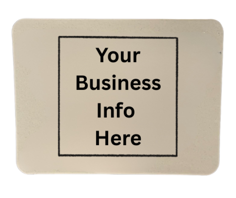 3" X 2" Hardboard Refrigerator Magnet