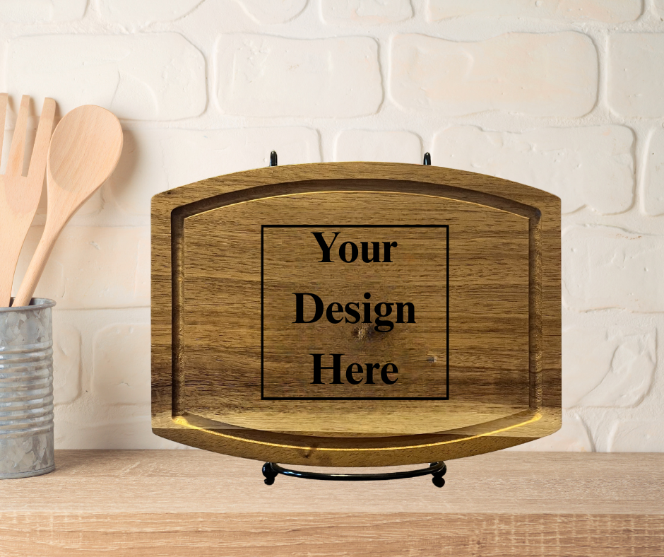6" X 8" Engraved Wooden Cutting Board – Personalize It!