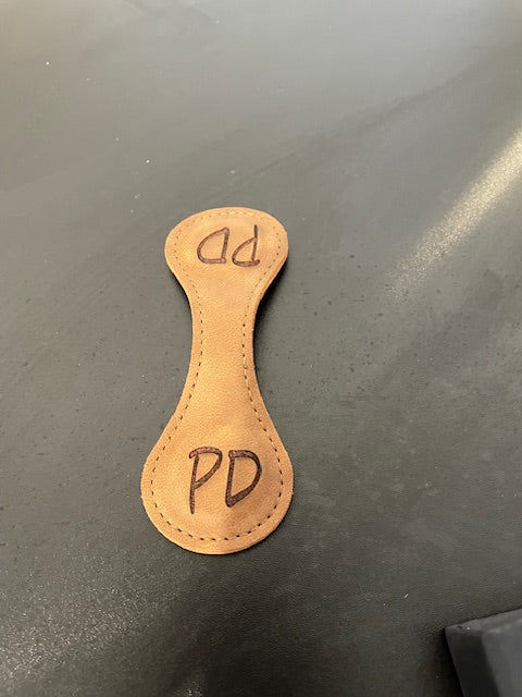 Leather Magnetic Bookmark - Personalize it!