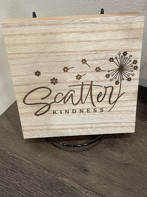 Scatter Kindness - Home Décor Sign
