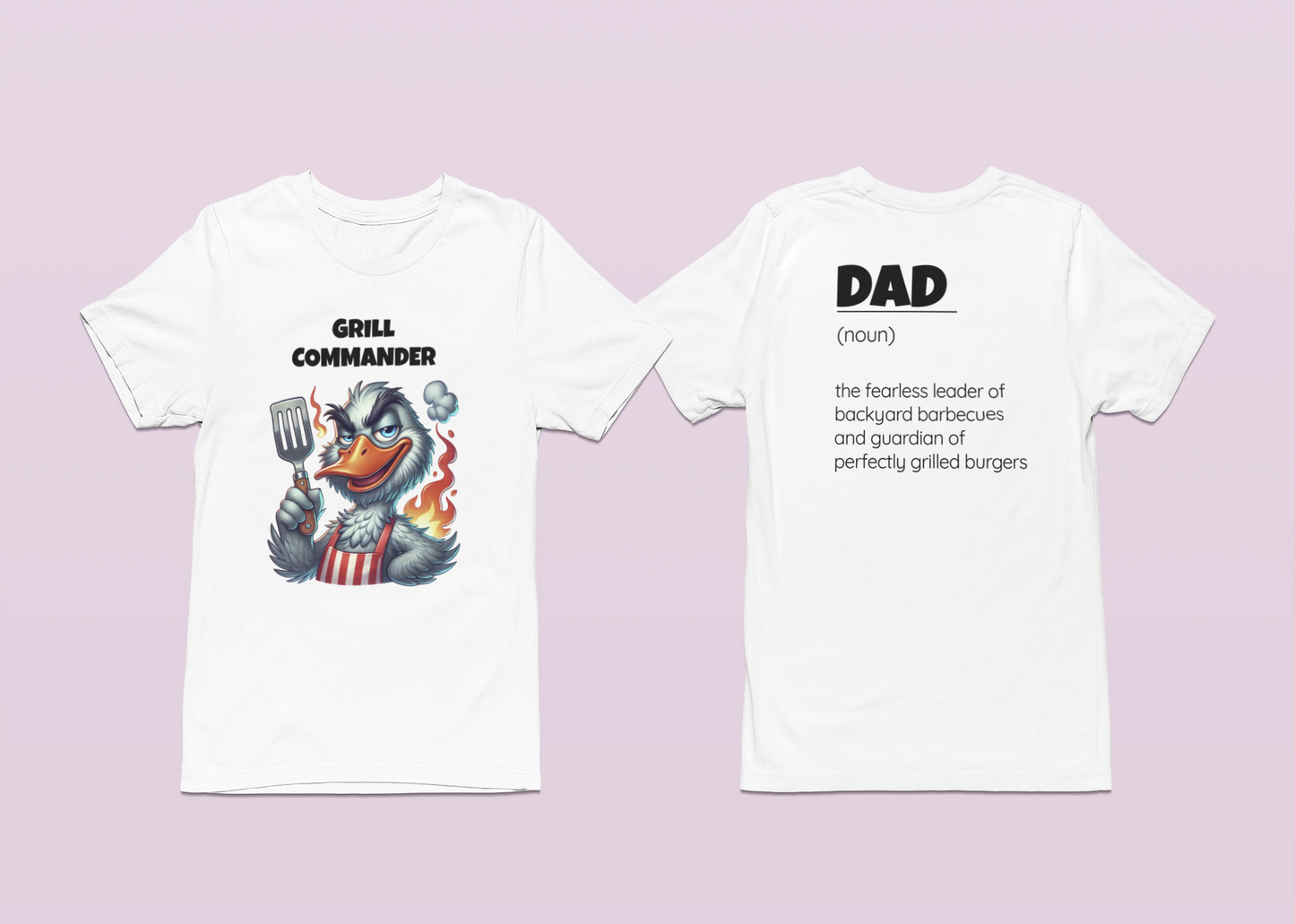 Grill Commander Dad T-Shirt