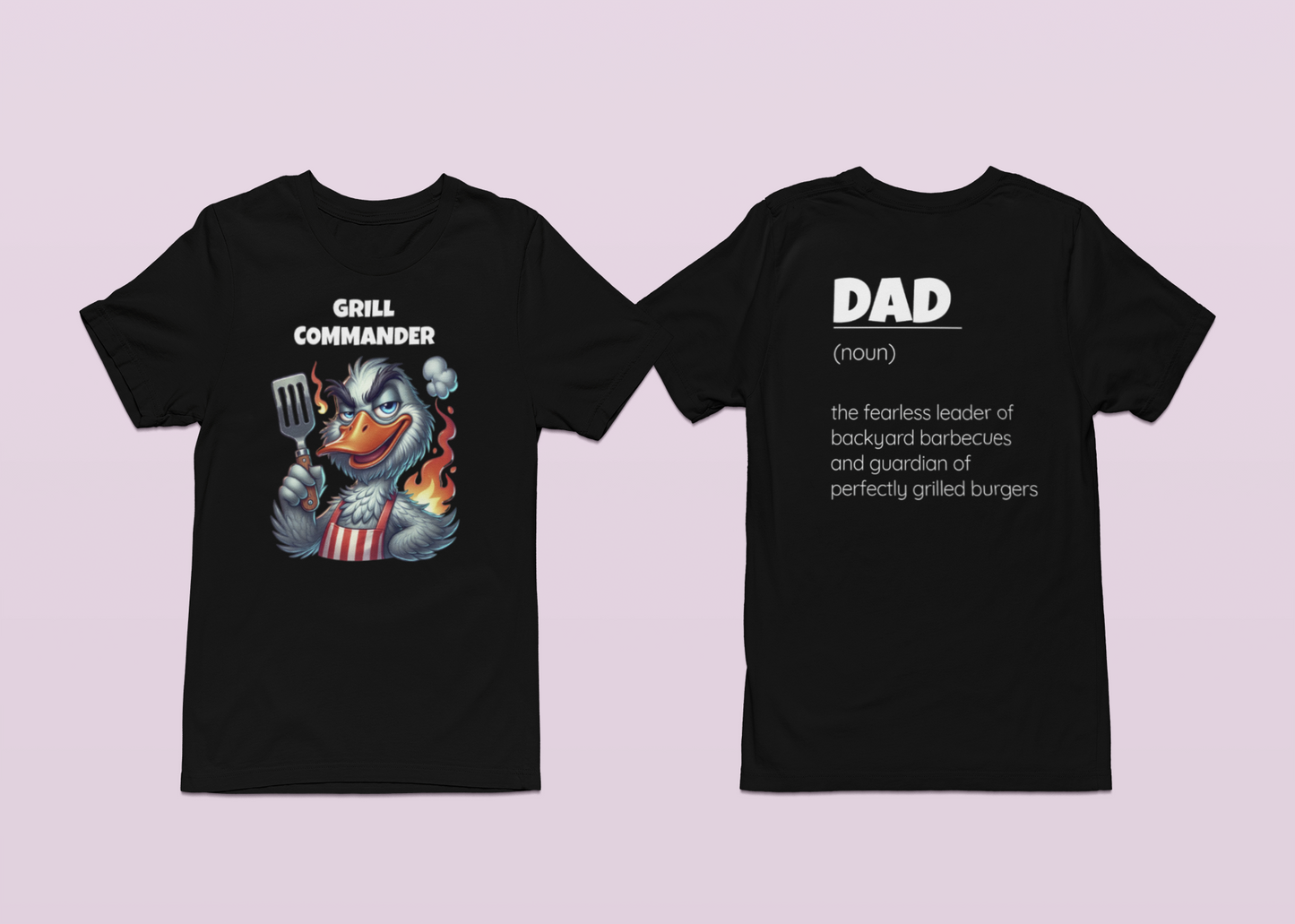 Grill Commander Dad T-Shirt