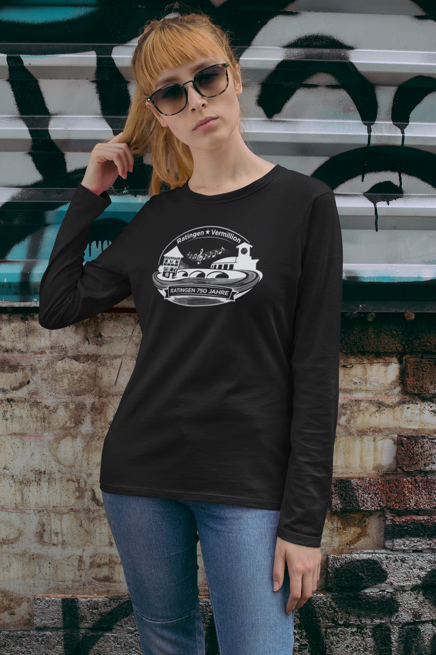 Vermillion, SD ↔ Ratingen, Germany | 750-Year Celebration Long Sleeve T-Shirt