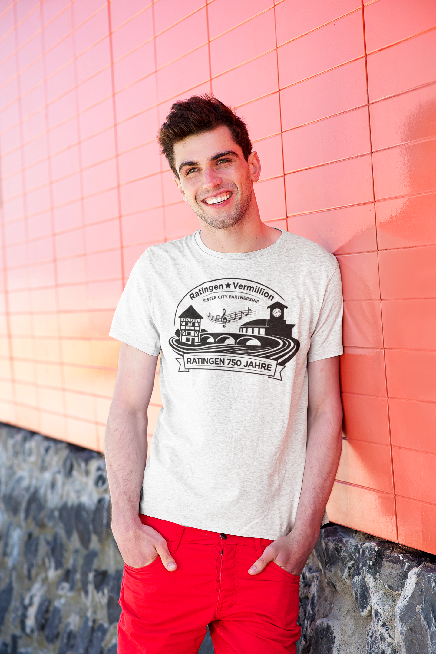 Vermillion, SD ↔ Ratingen, Germany | 750-Year Celebration T-Shirt